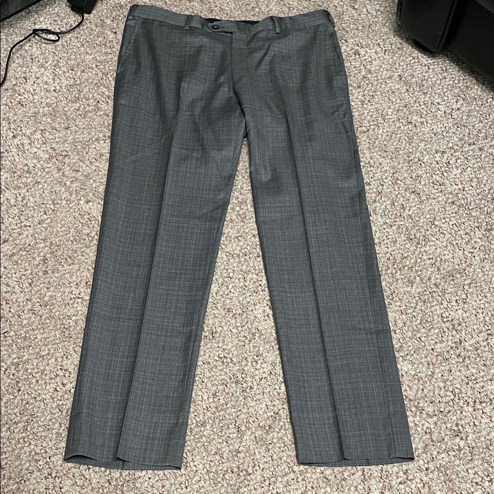 Pal zileri wool silk Gray Dress Pants- new